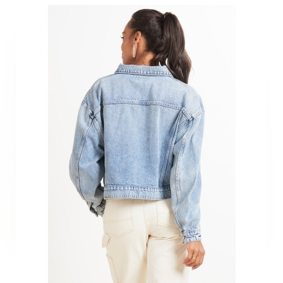 Hudson NWT Brea Swing Trucker Jacket - Picture 14 of 17